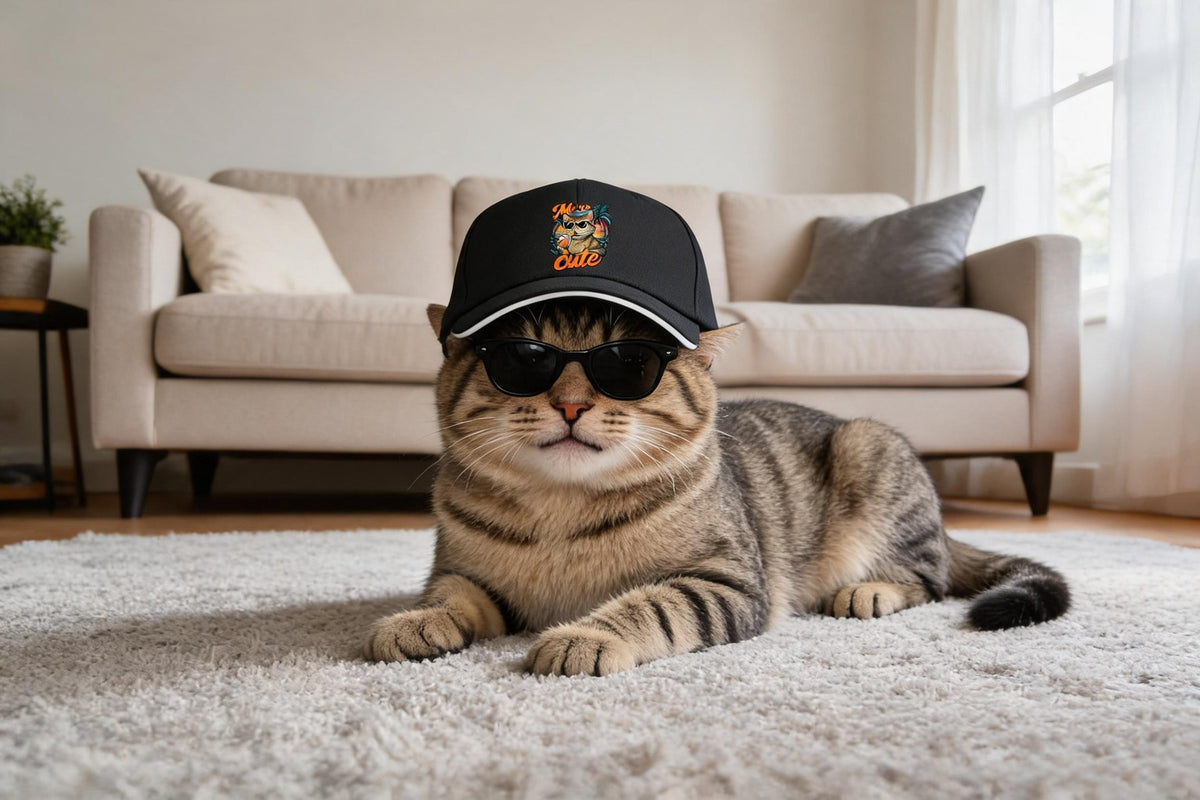 I Turned My Cat's Name Pun Into a Custom Cap
