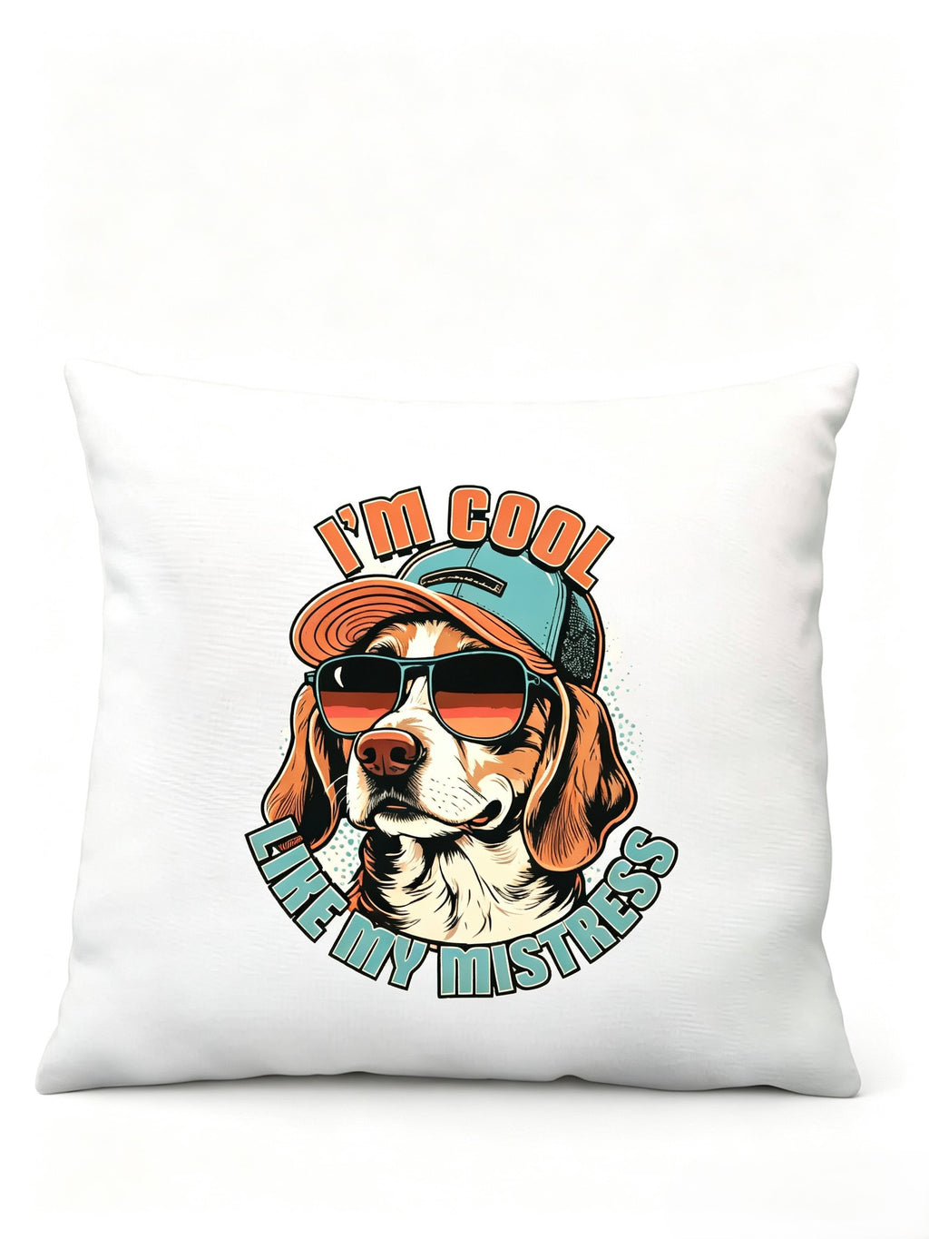 Custom Pet Pillow Cover - Vintage Retro Graphic