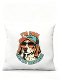 Custom Pet Pillow Cover - Vintage Retro Graphic