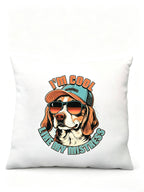 Custom Pet Pillow Cover - Vintage Retro Graphic