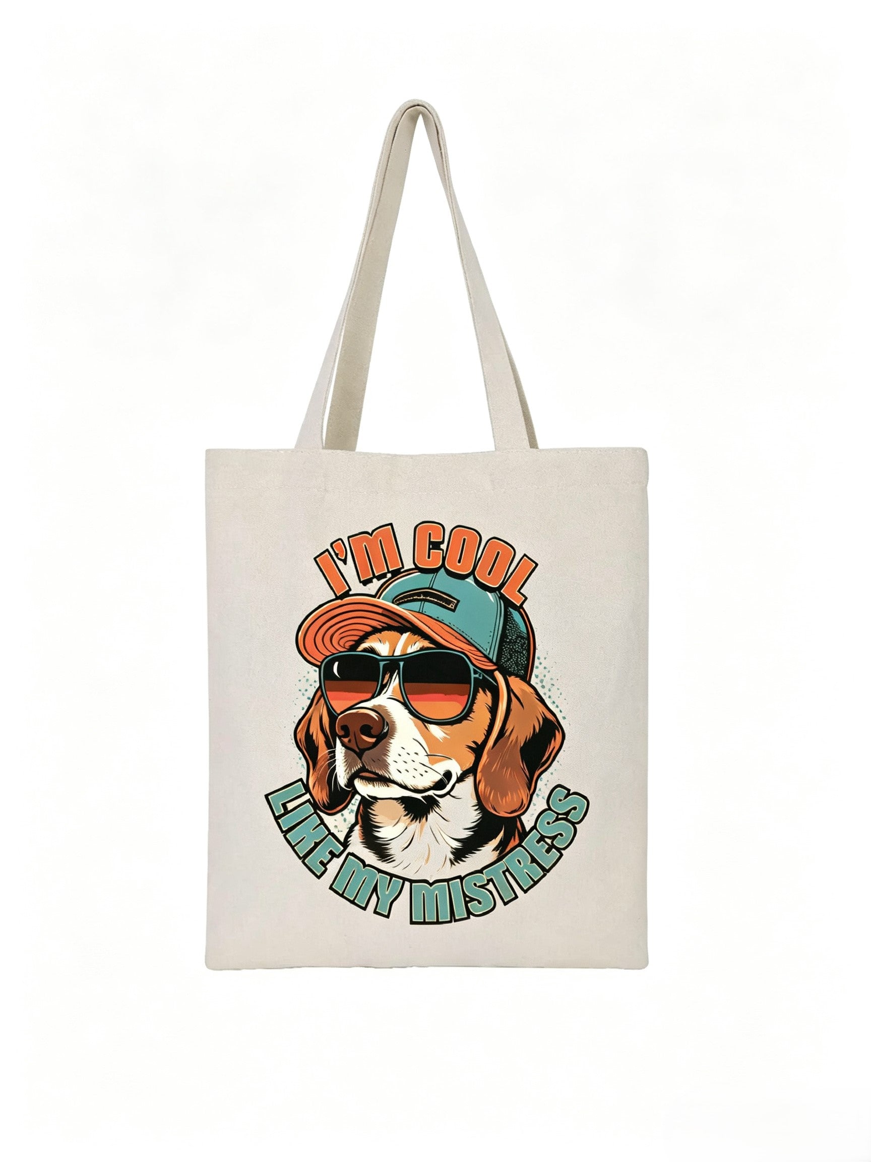 Custom Pet Tote Bag - Vintage Retro Graphic