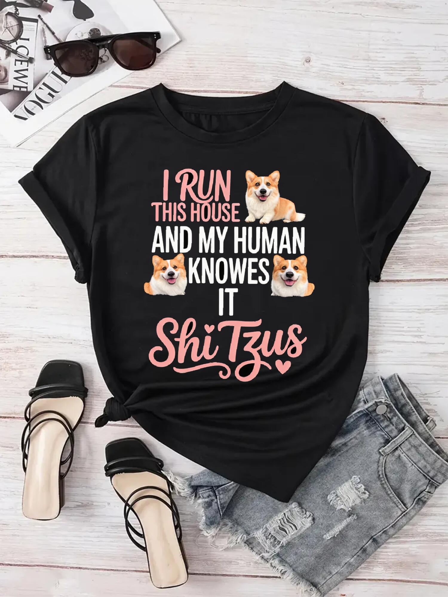 Custom Pet Tee - Typography Graphic