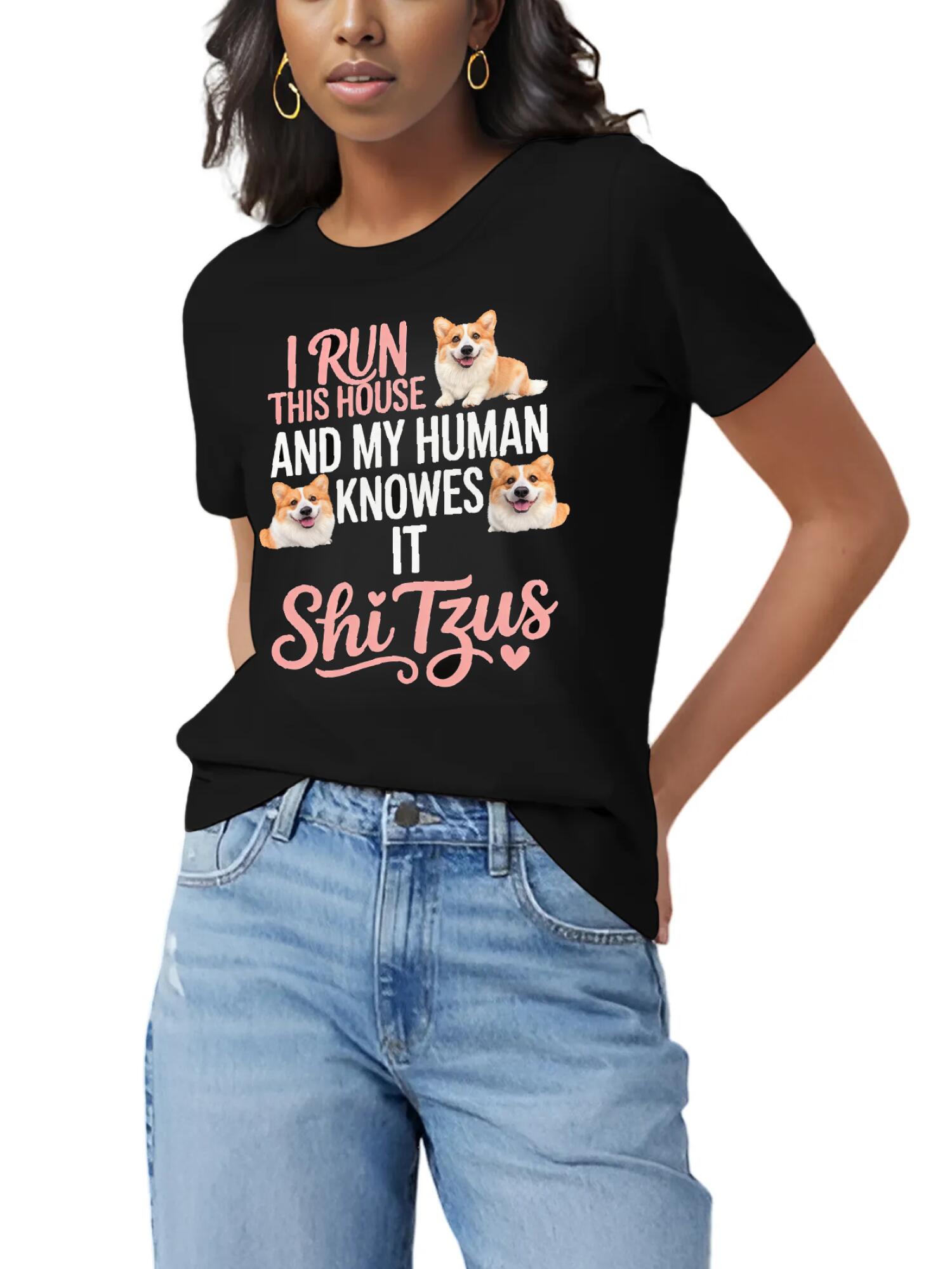 Custom Pet Tee - Typography Graphic