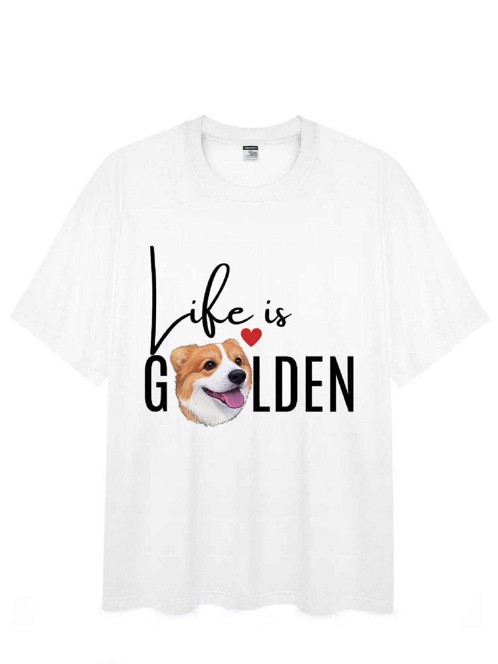 Custom Pet Tee - Minimal Typography Graphic