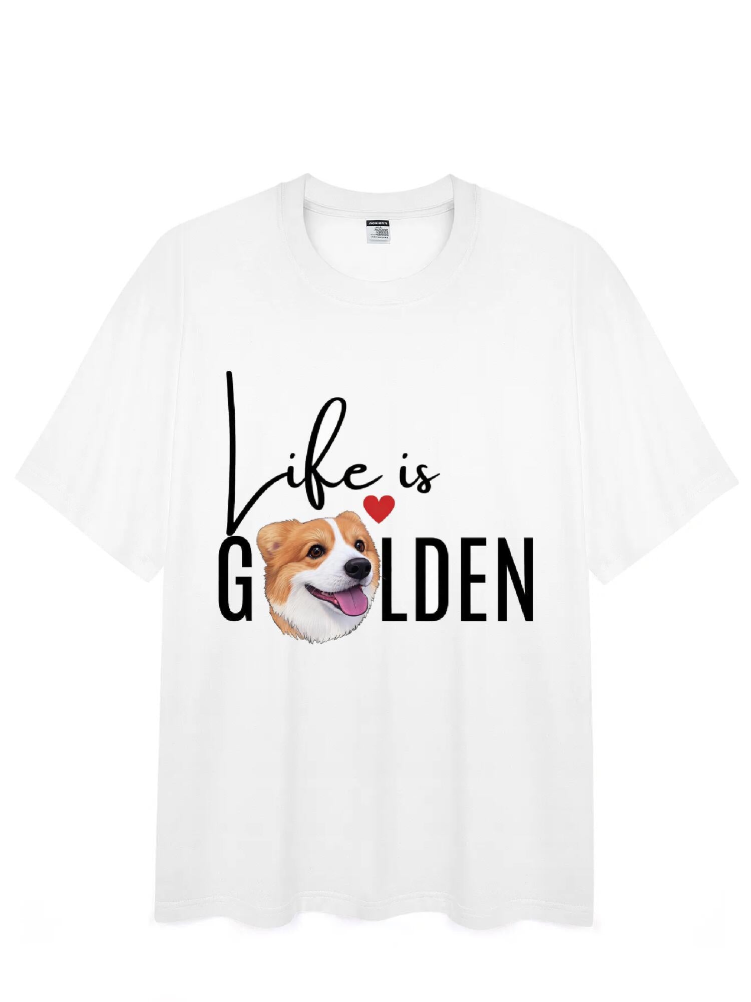 Custom Pet Tee - Minimal Typography Graphic