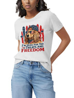 Custom Pet Tee - Patriotic Vintage Graphic
