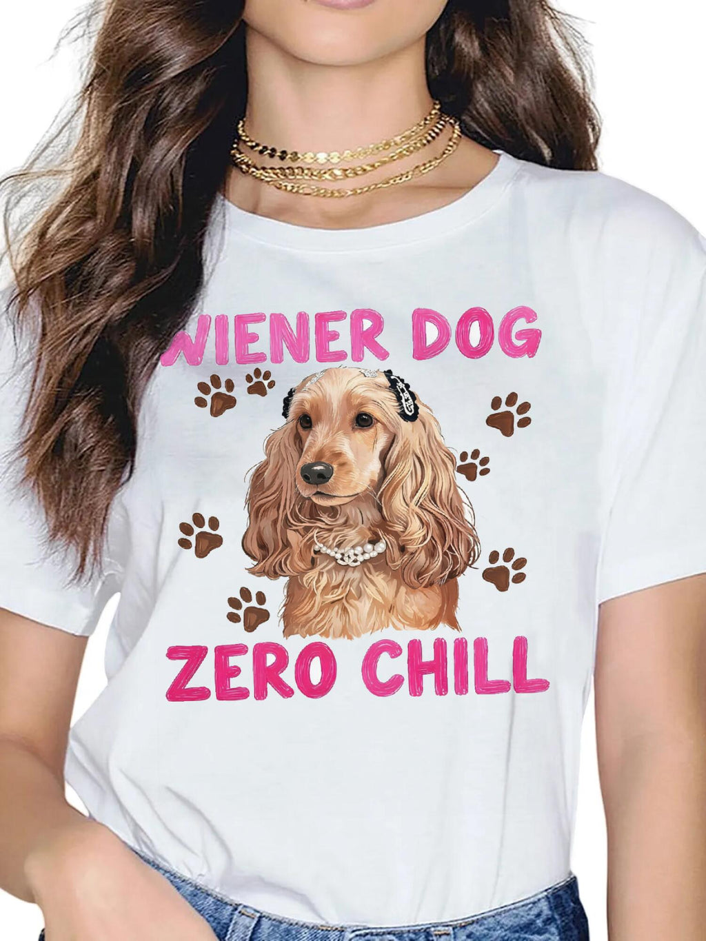 Custom Pet Tee - Pastel Graphic
