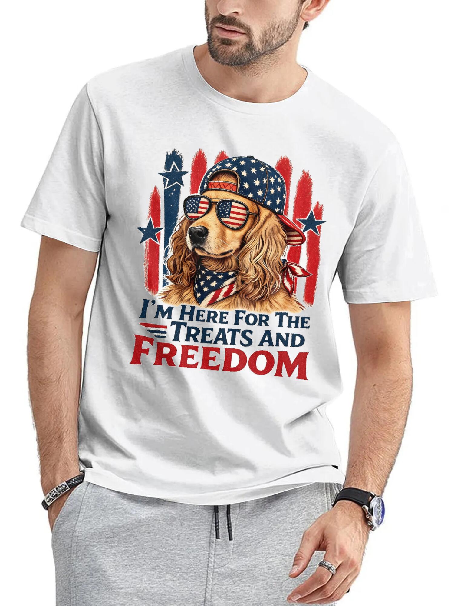 Custom Pet Tee - Patriotic Vintage Graphic