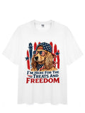 Custom Pet Tee - Patriotic Vintage Graphic