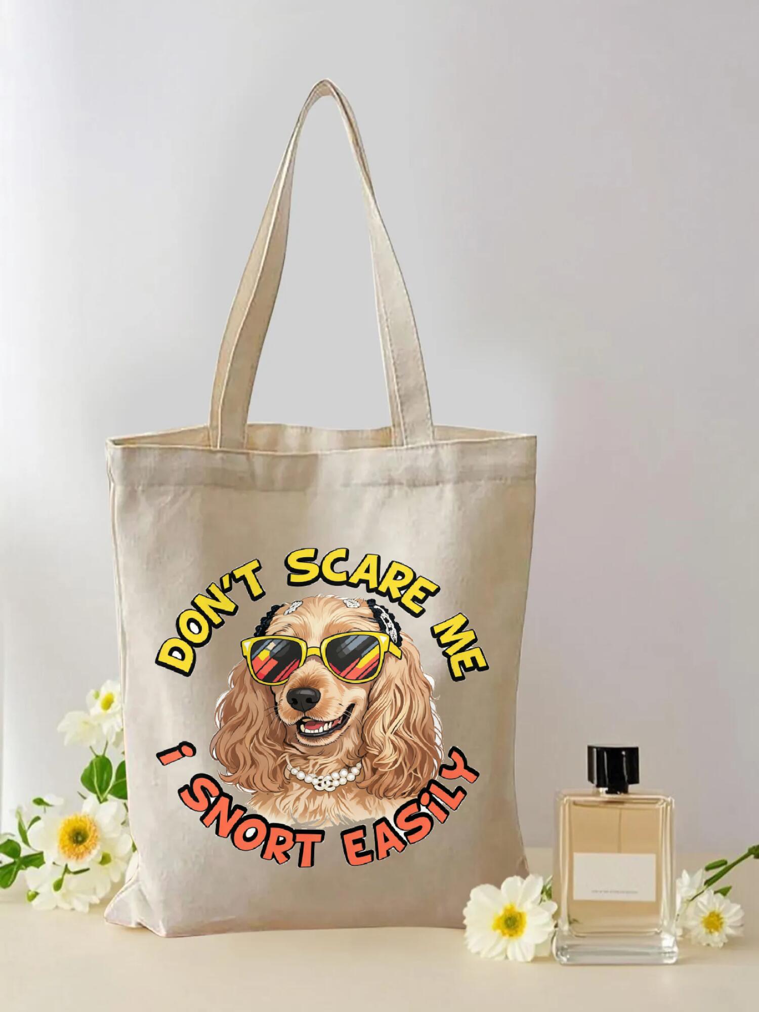 Custom Pet Tote Bag - Vintage Portrait
