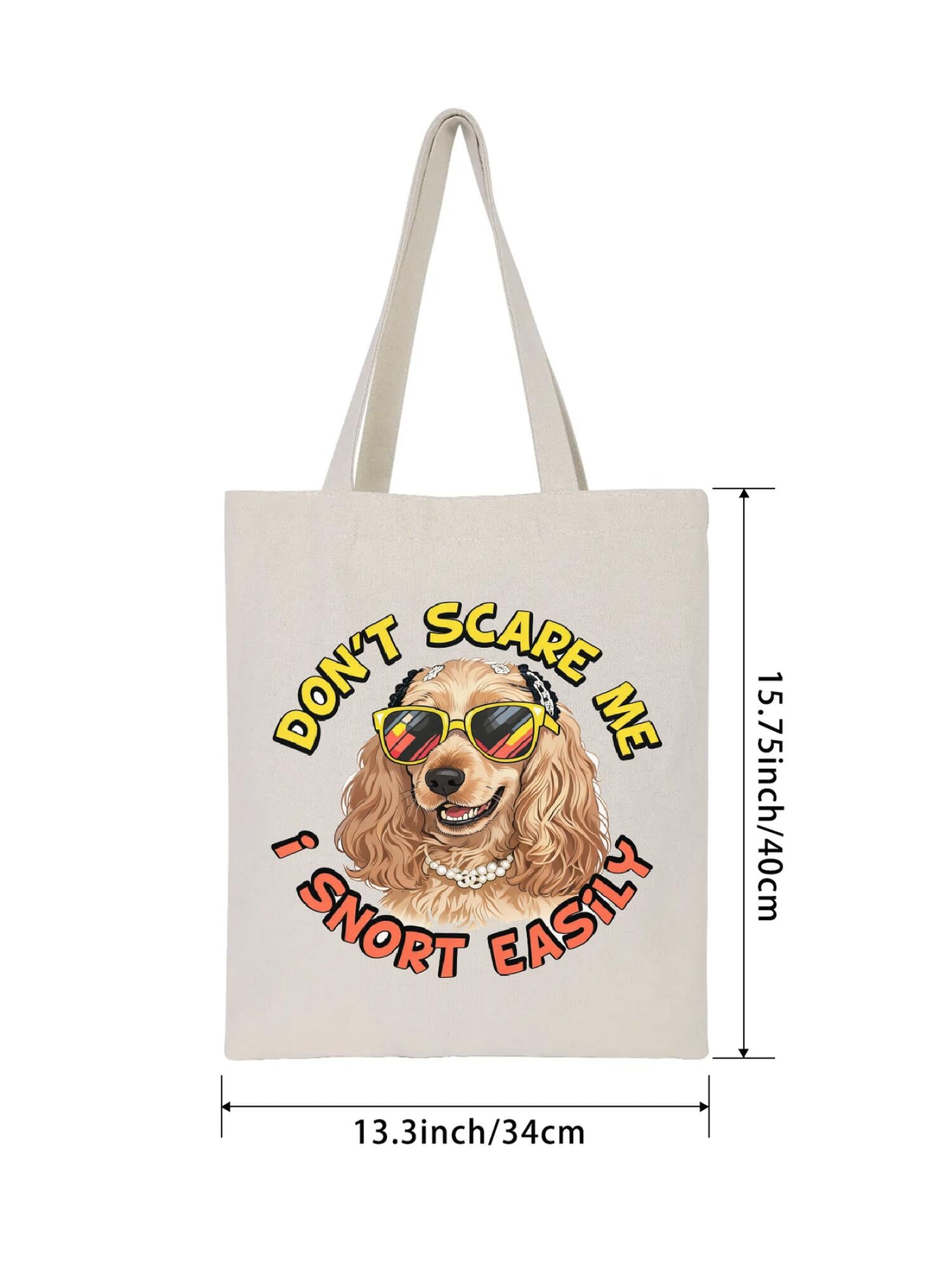 Custom Pet Tote Bag - Vintage Portrait
