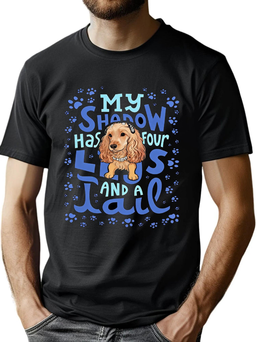Custom Pet Tee - Playful Typography Graphic
