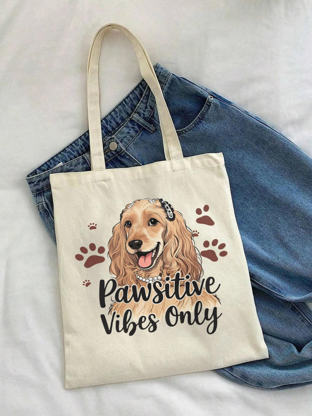 Custom Pet Tote Bag - Whimsical Graphic