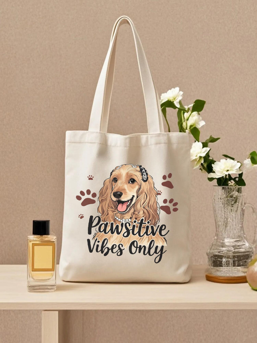 Custom Pet Tote Bag - Whimsical Graphic