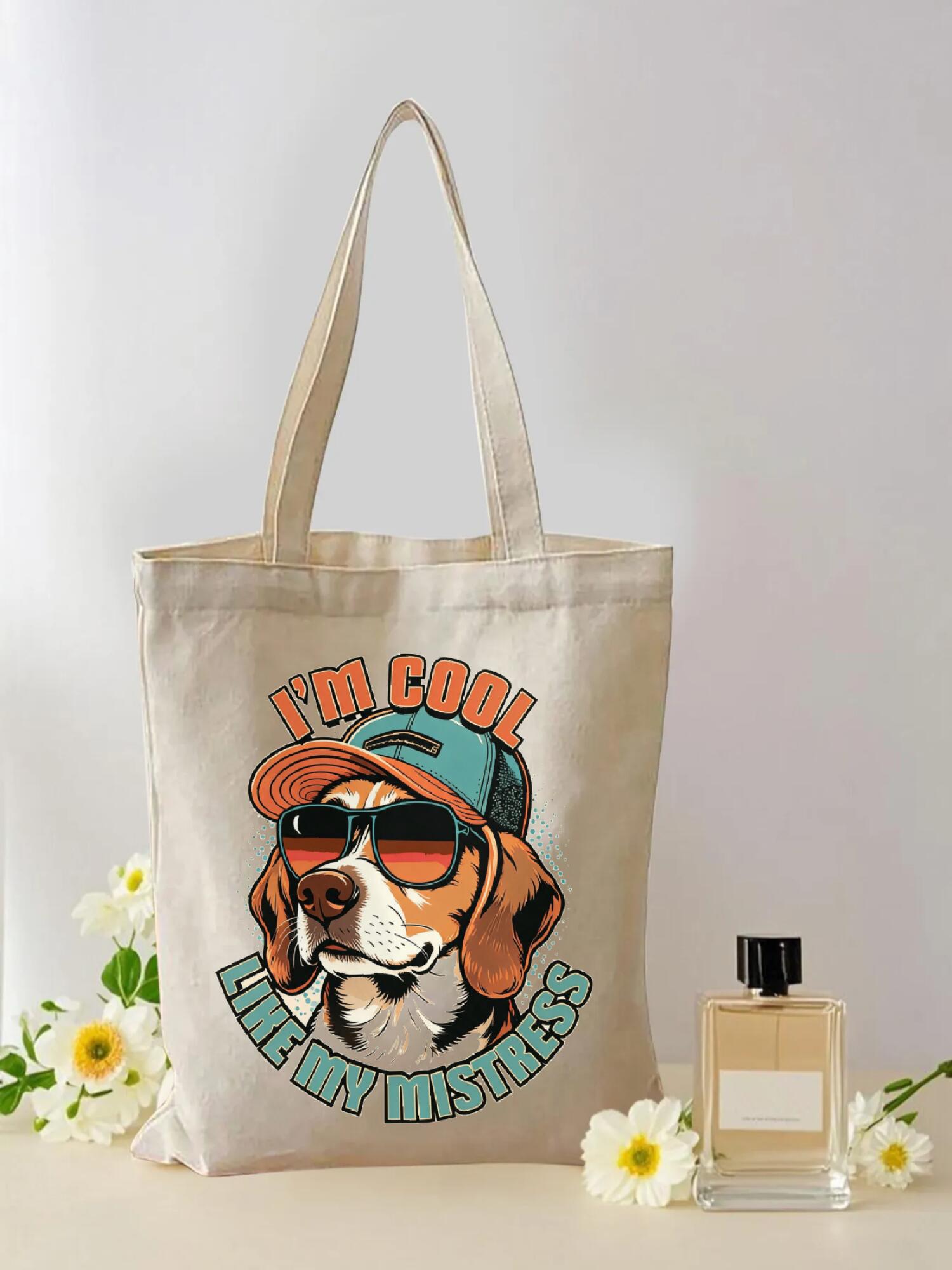 Custom Pet Tote Bag - Vintage Retro Graphic