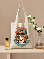 Custom Pet Tote Bag - Vintage Retro Graphic