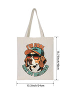 Custom Pet Tote Bag - Vintage Retro Graphic