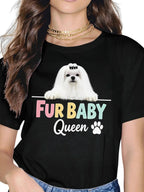 Custom Pet Tee - Pastel Graphic