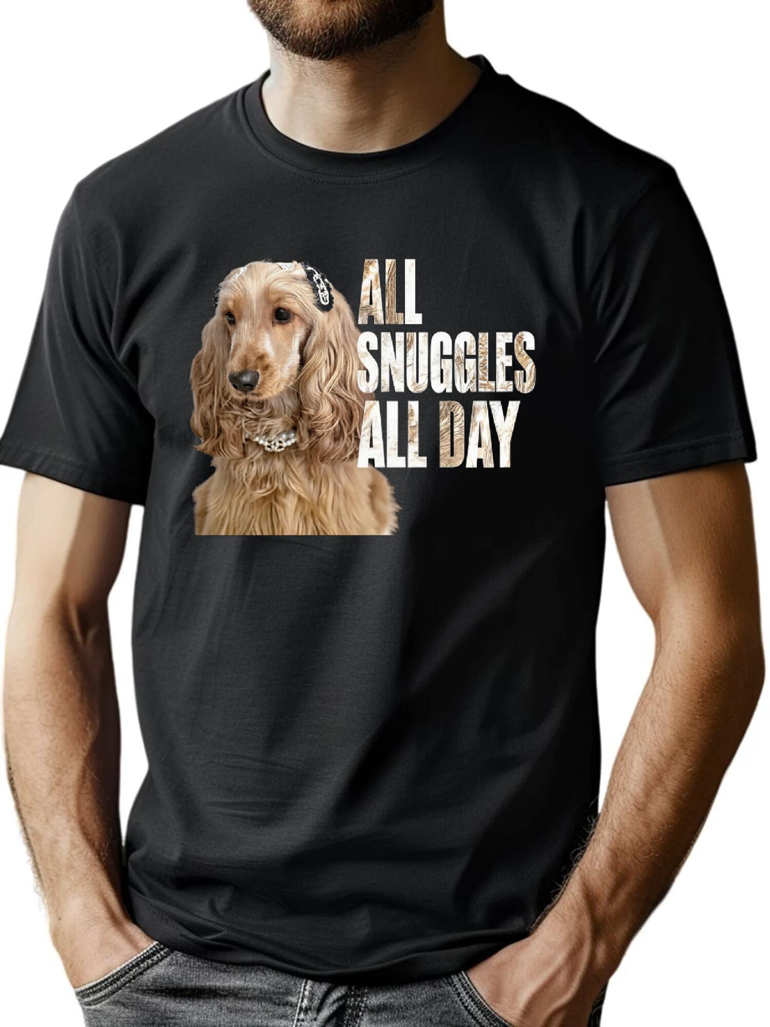 Custom Pet Tee - Photo Typography Graphic