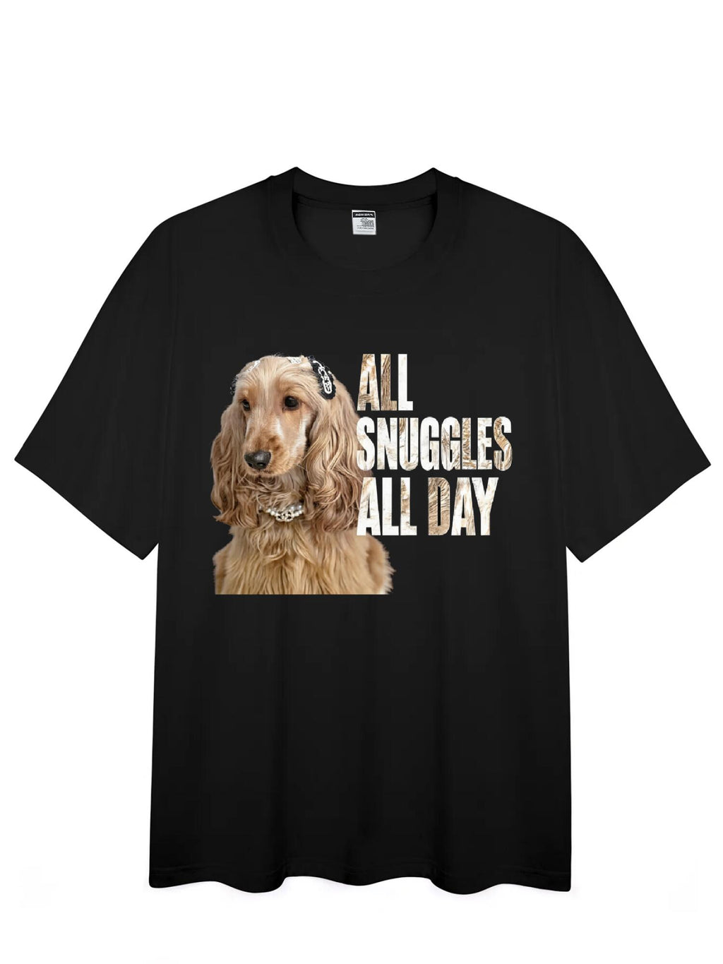 Custom Pet Tee - Photo Typography Graphic