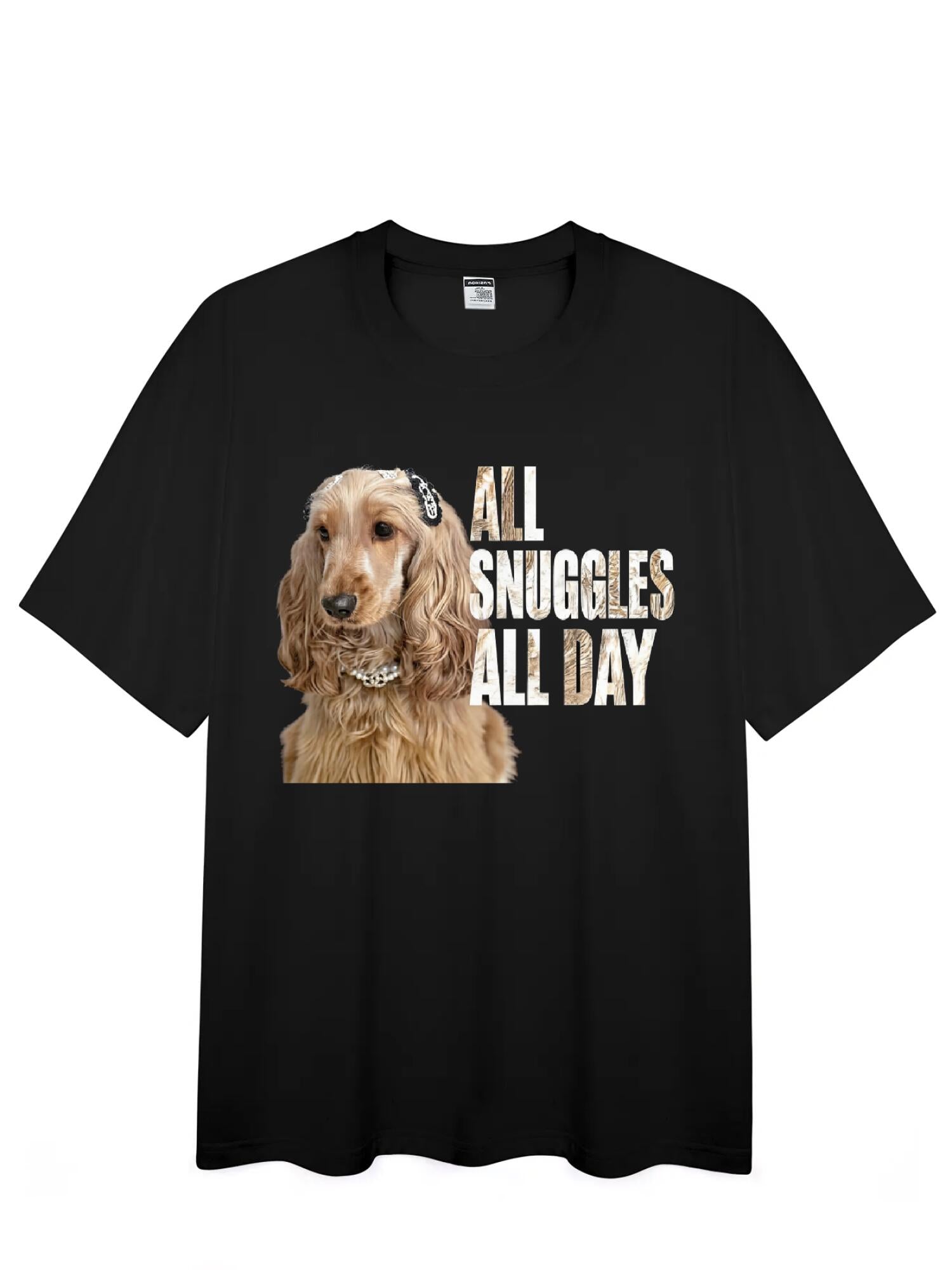 Custom Pet Tee - Photo Typography Graphic