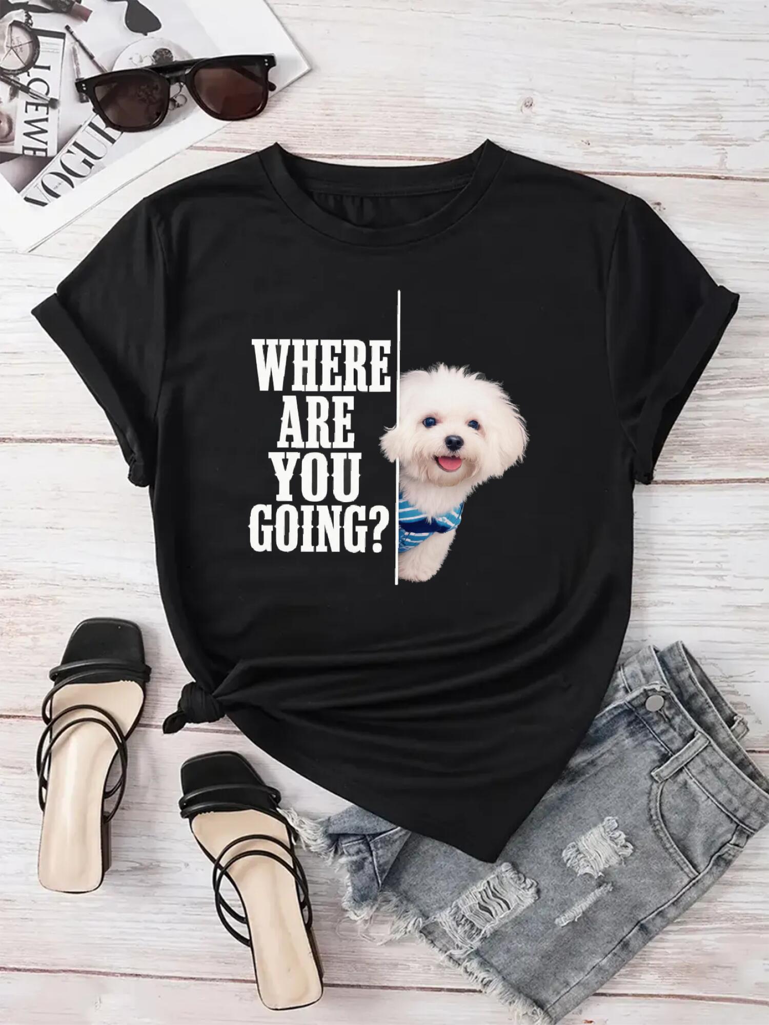 Custom Pet Tee - Typography Graphic