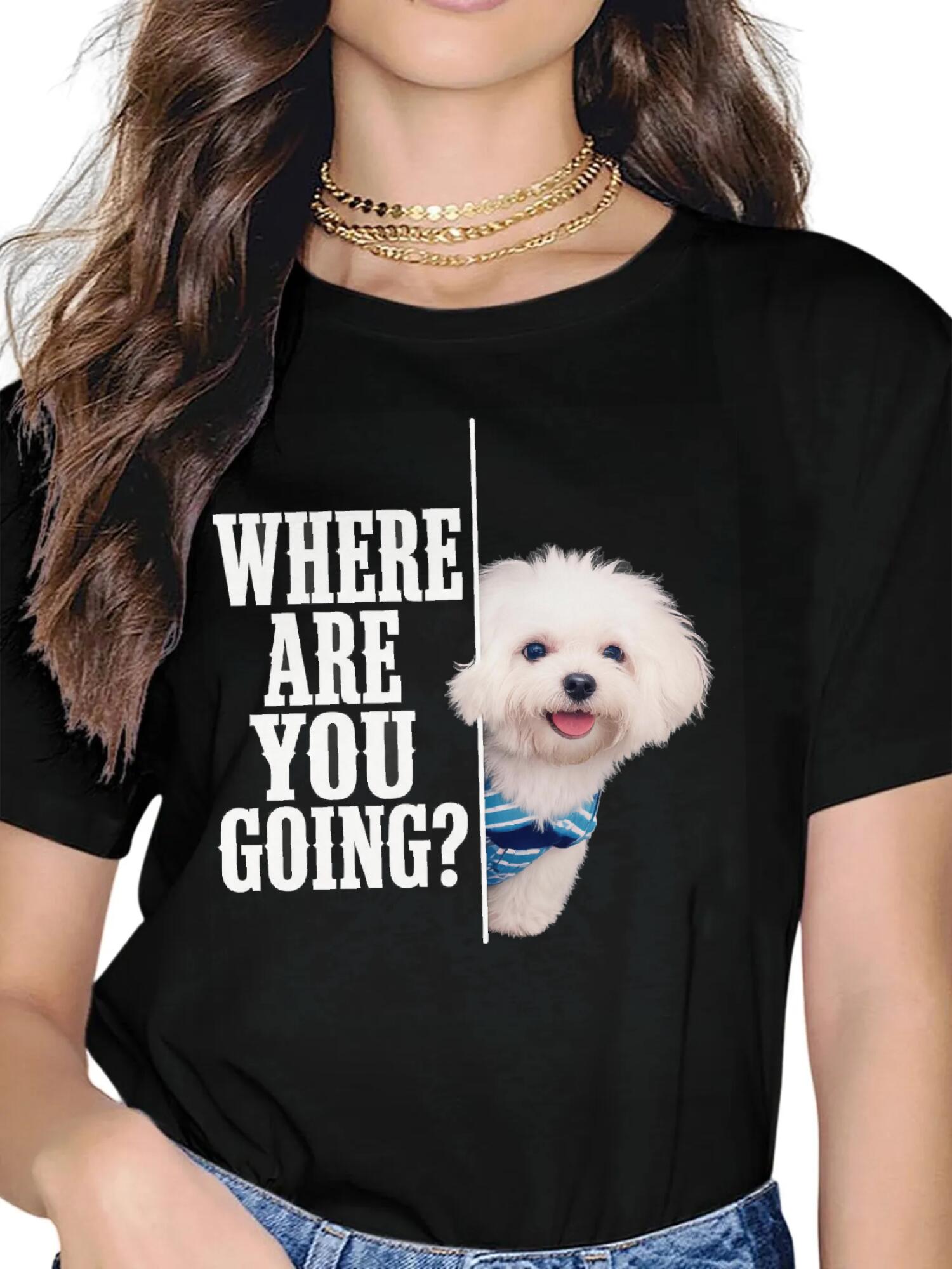 Custom Pet Tee - Typography Graphic