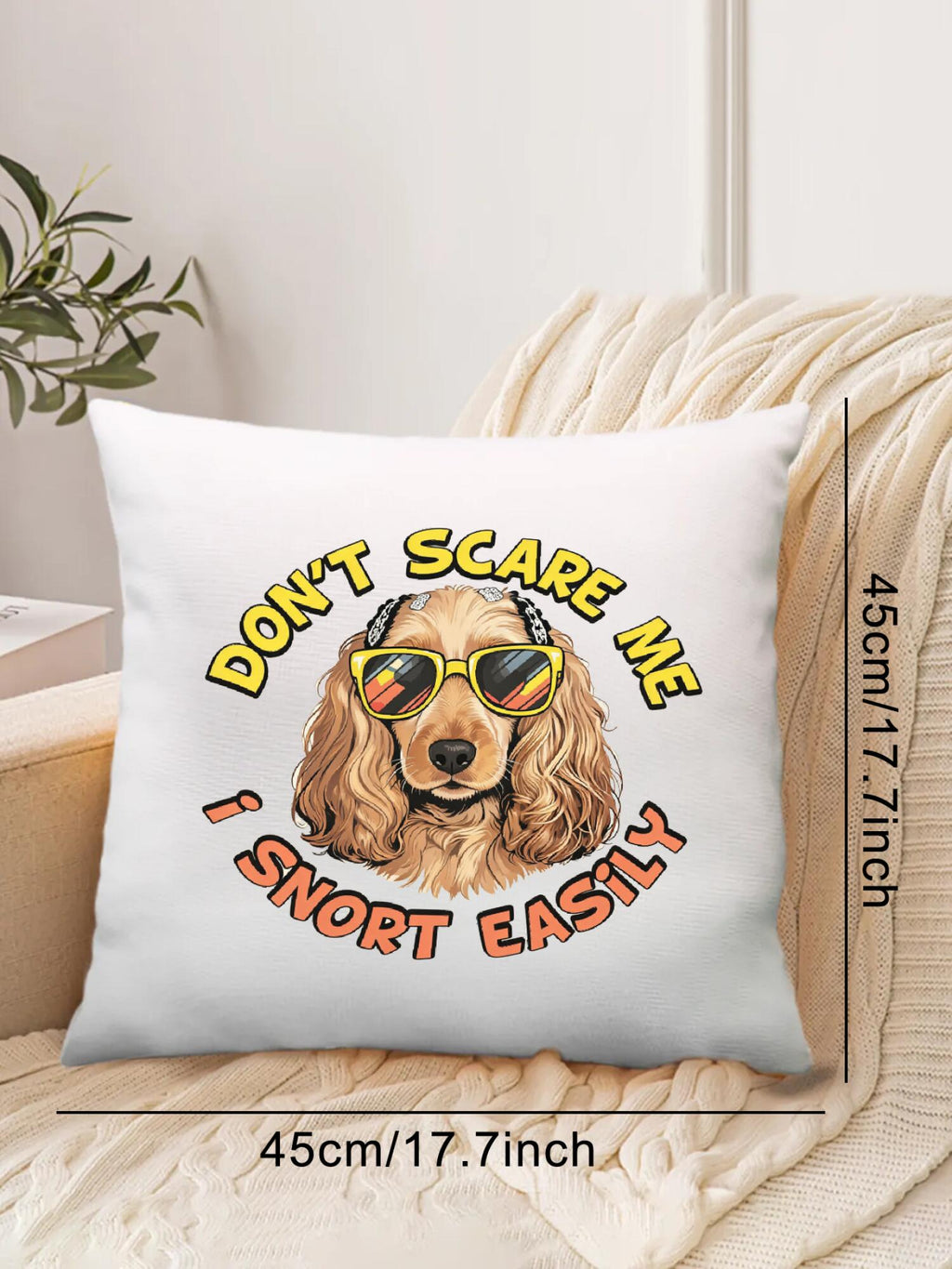 Custom Pet Pillow Cover - Pastel Graphic