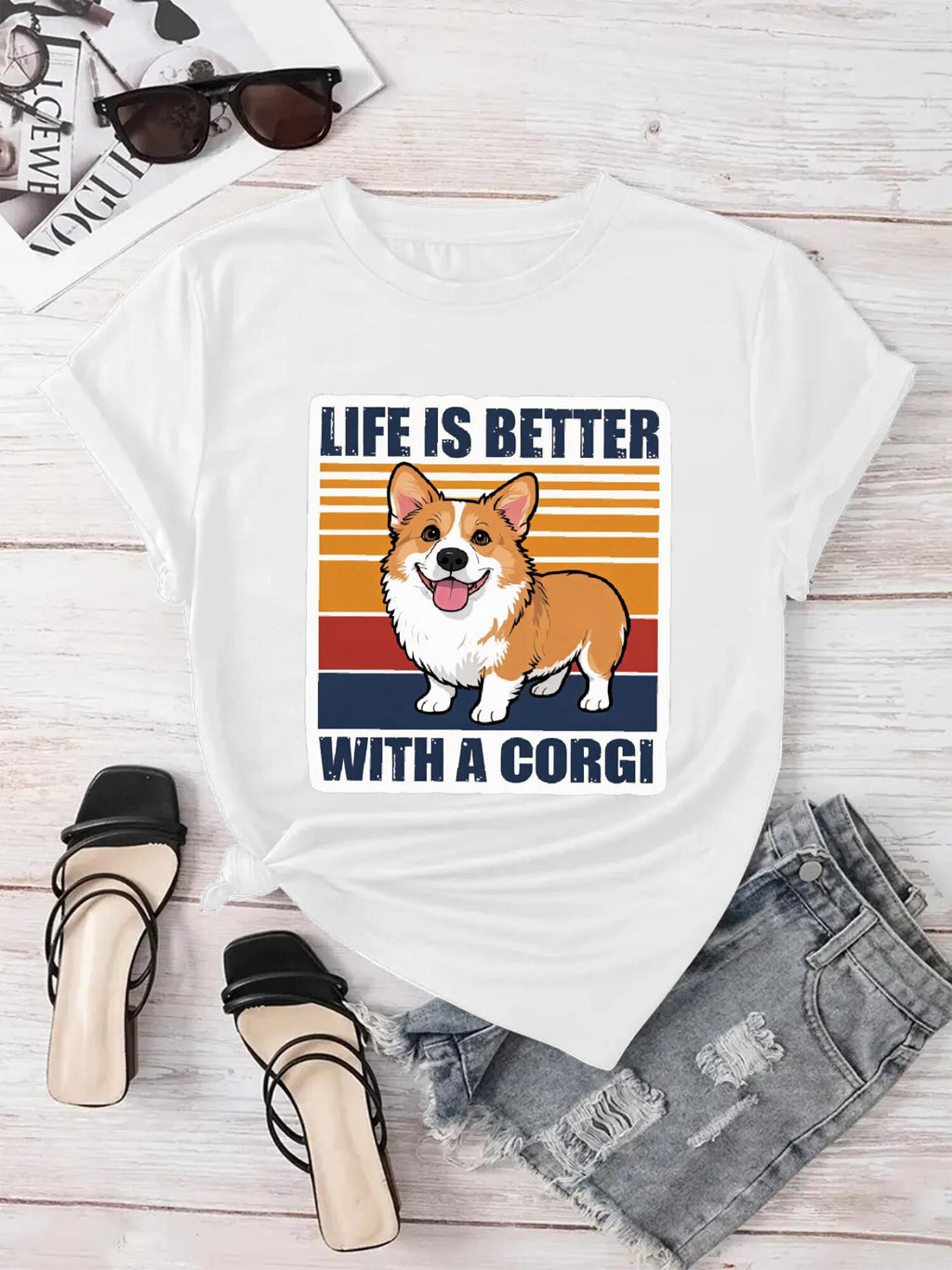 Custom Pet Tee - Vintage Retro Graphic
