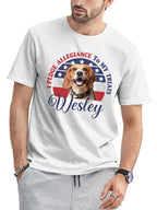 Custom Pet Tee - Patriotic Graphic