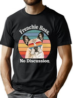 Custom Pet Tee - Retro Sunset Graphic