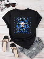 Custom Pet Tee - Playful Typography Graphic