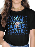 Custom Pet Tee - Playful Typography Graphic