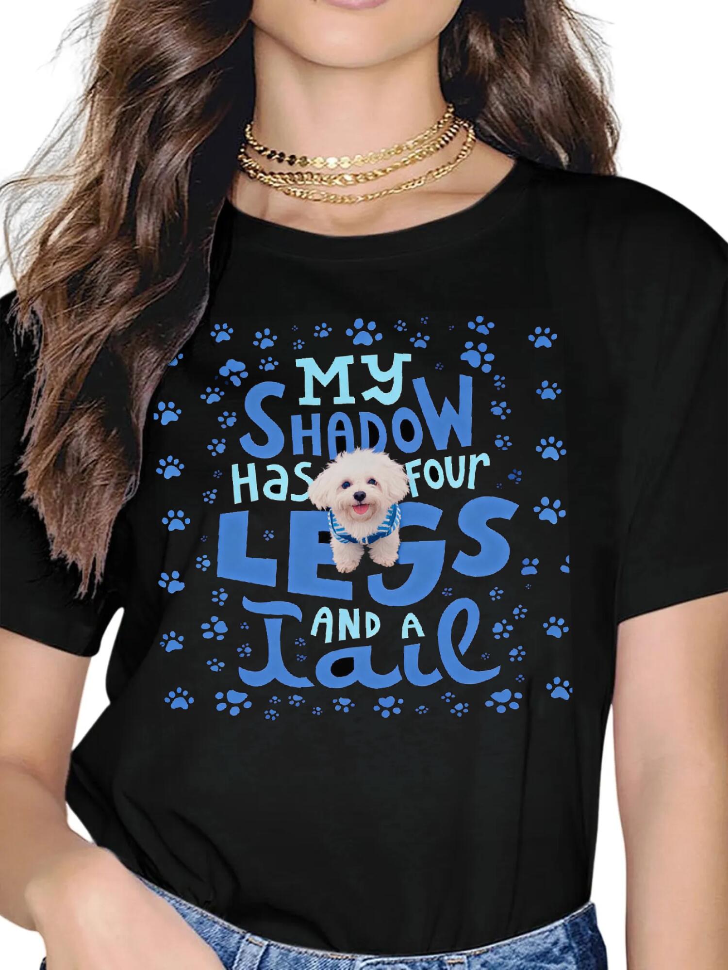 Custom Pet Tee - Playful Typography Graphic