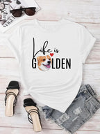 Custom Pet Tee - Minimal Typography Graphic
