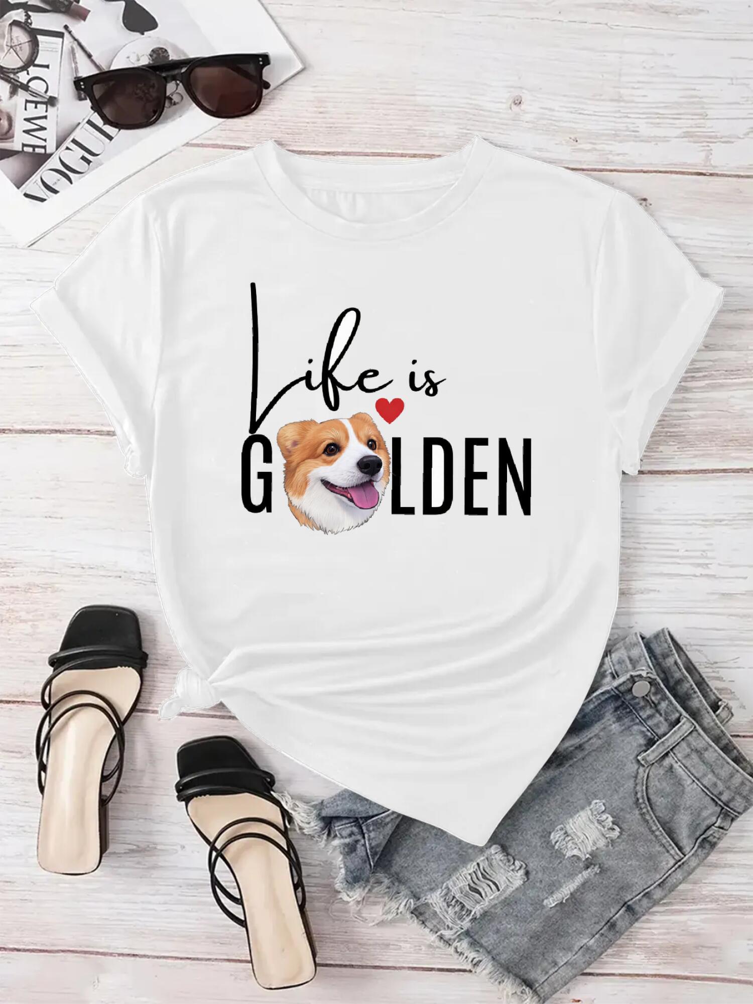 Custom Pet Tee - Minimal Typography Graphic