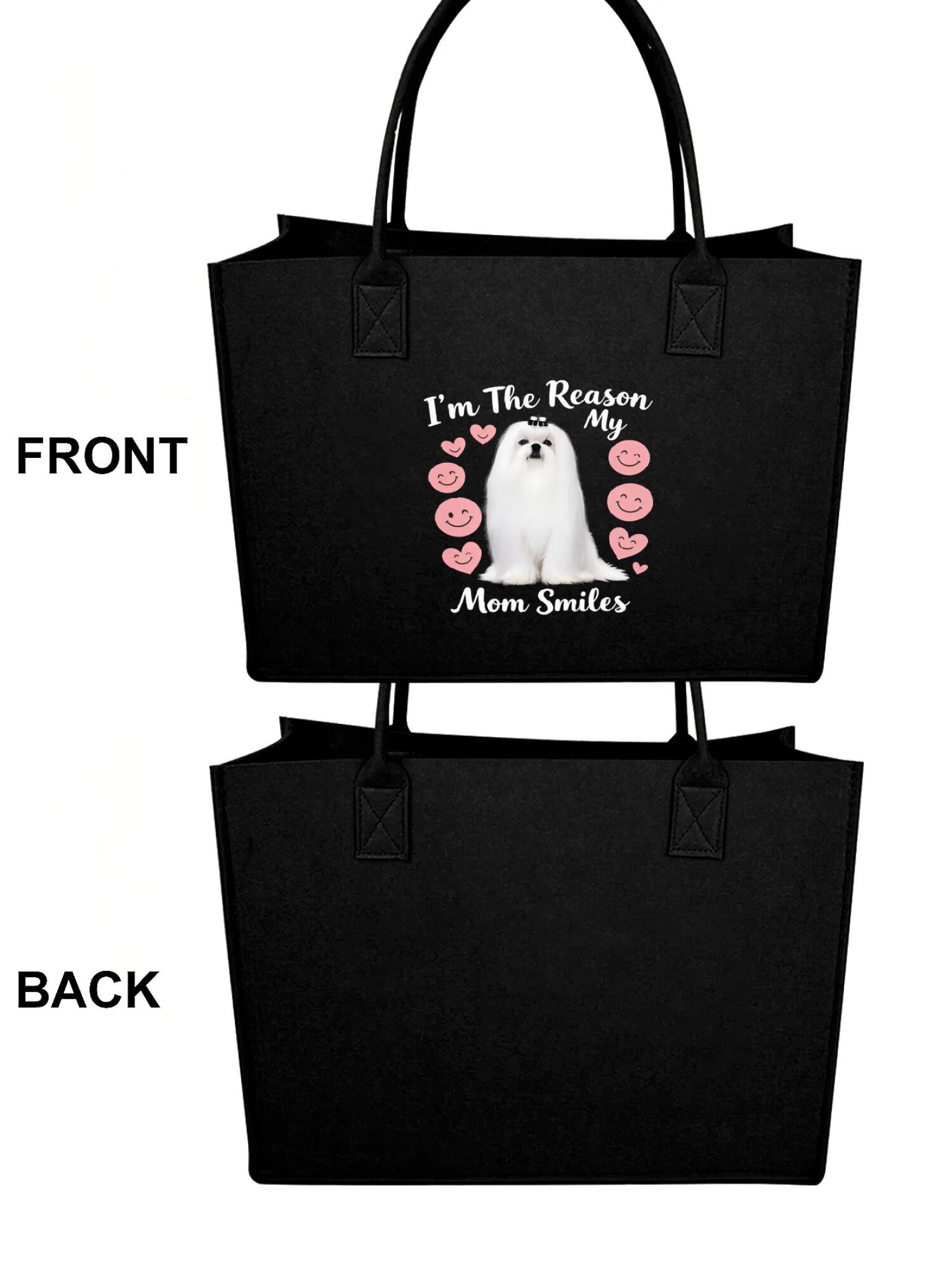 Custom Pet Tote Bag - Whimsical Graphic