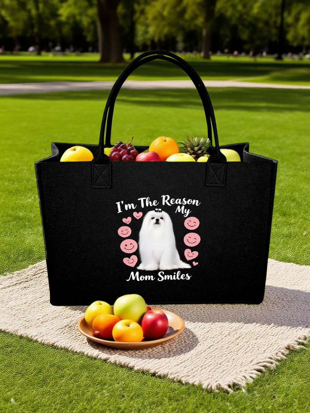 Custom Pet Tote Bag - Whimsical Graphic