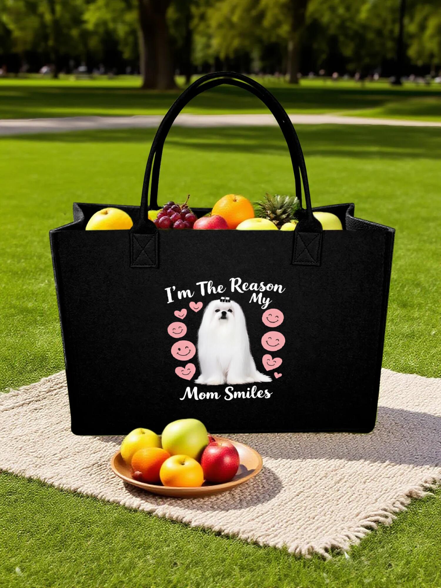 Custom Pet Tote Bag - Whimsical Graphic