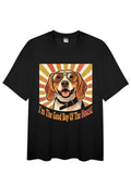 Custom Pet Tee - Retro Pop Graphic