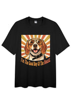 Custom Pet Tee - Retro Pop Graphic