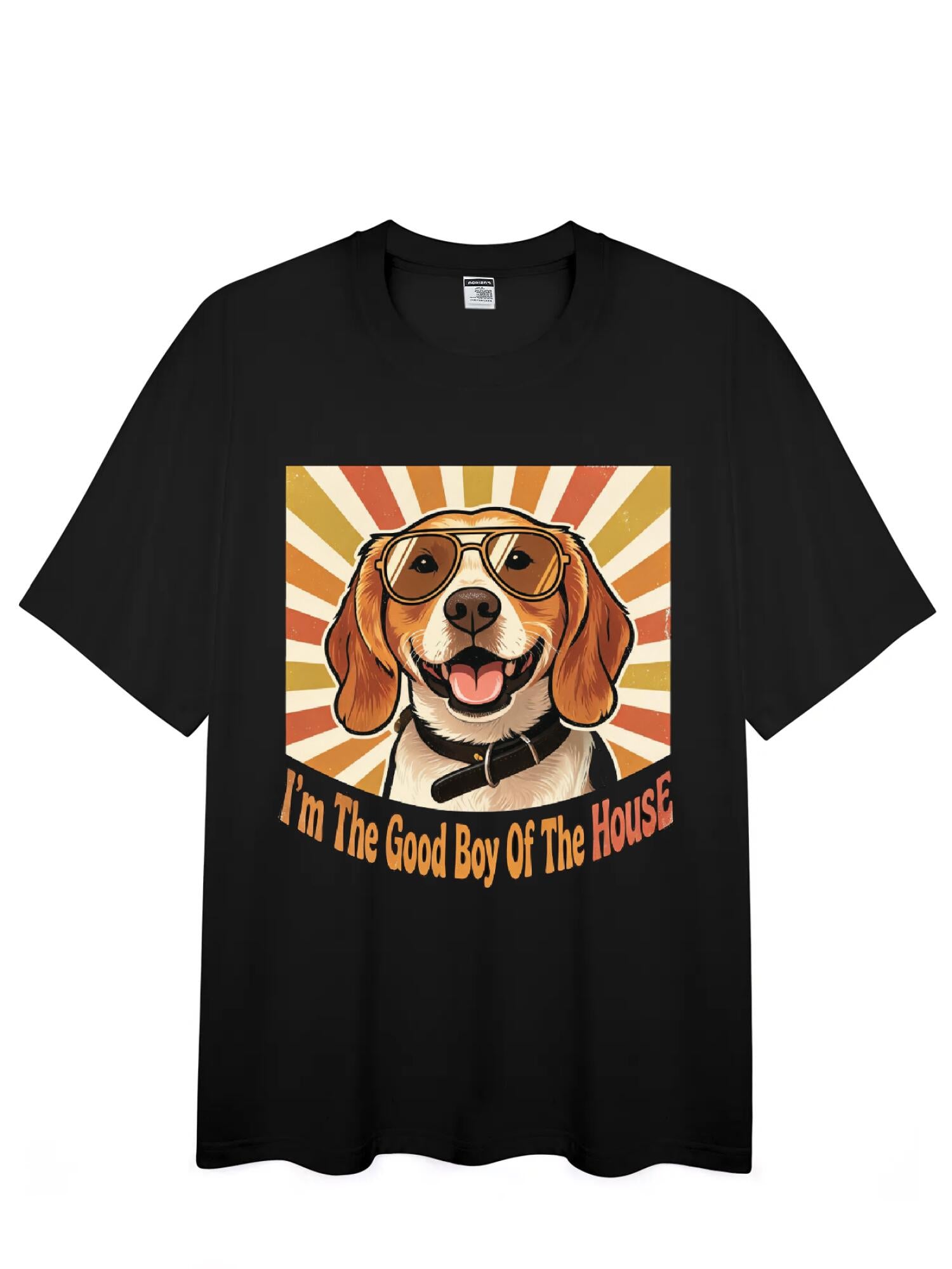 Custom Pet Tee - Retro Pop Graphic