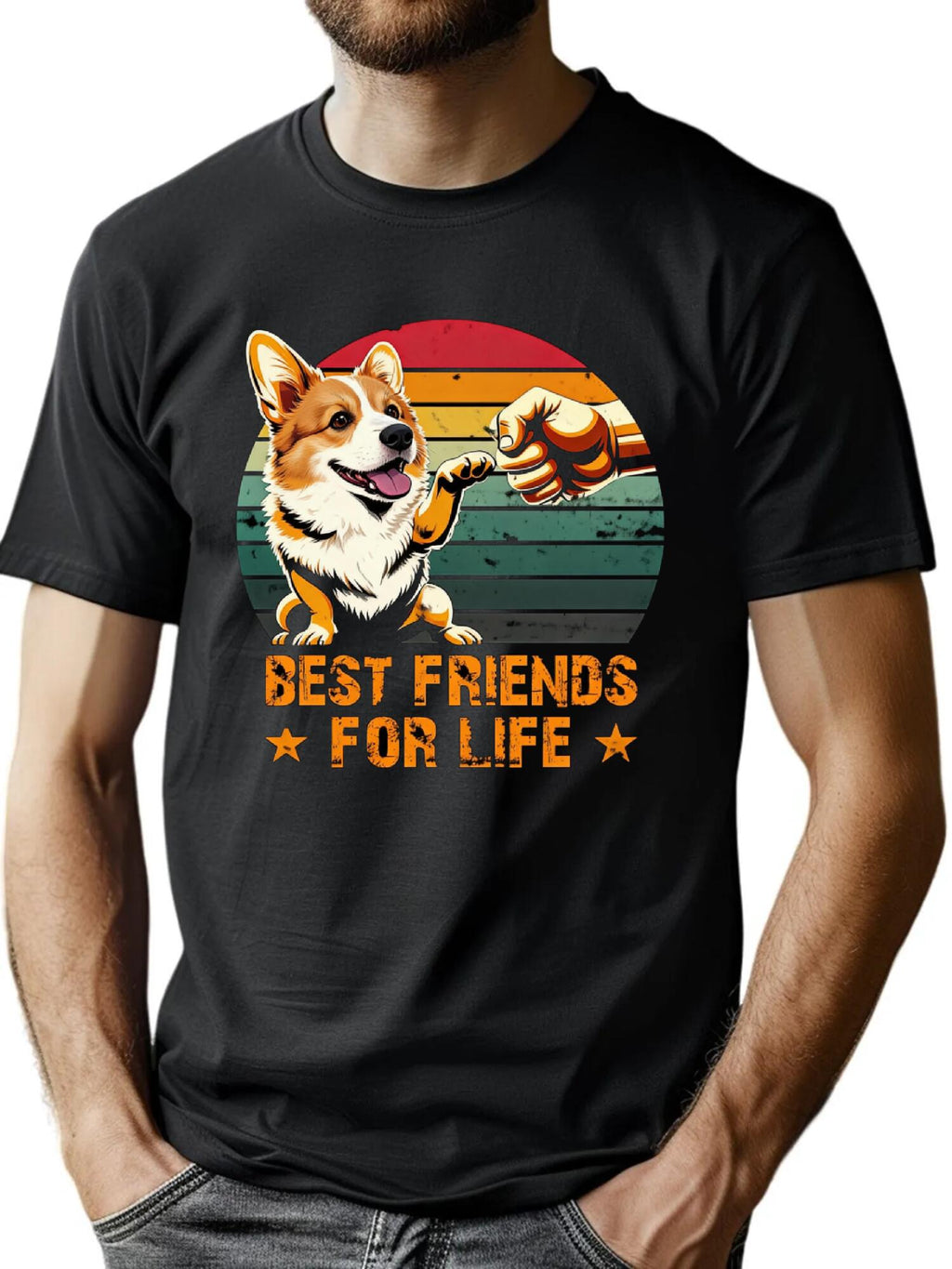 Custom Pet Tee - Vintage Retro Graphic