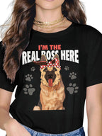 Custom Pet Tee - Cartoon Graphic