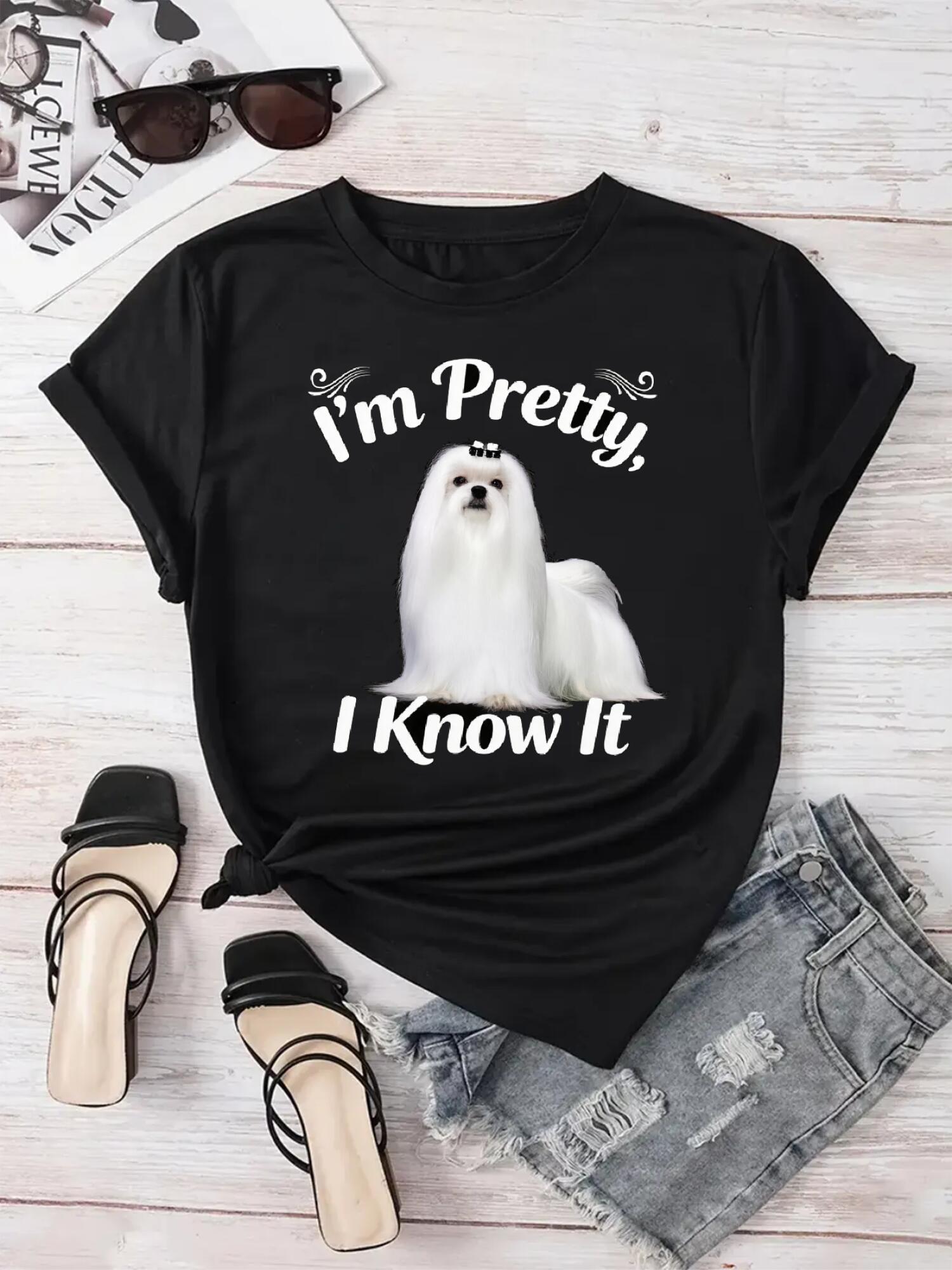 Custom Pet Tee - Cute Typography Graphic