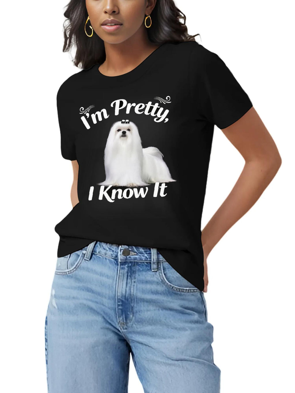 Custom Pet Tee - Cute Typography Graphic