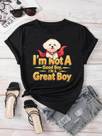 Custom Pet Tee - Cartoon Graphic