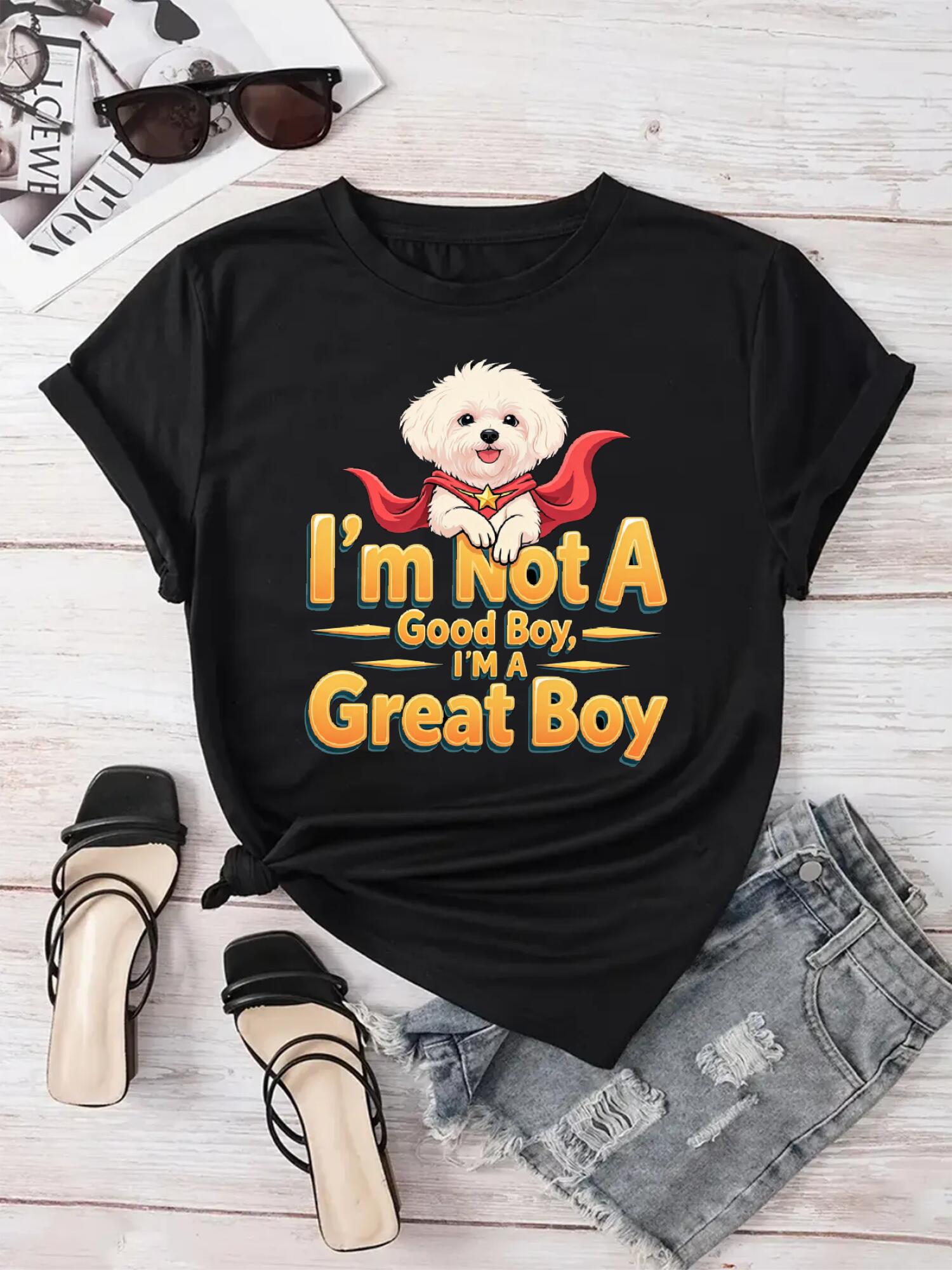 Custom Pet Tee - Cartoon Graphic