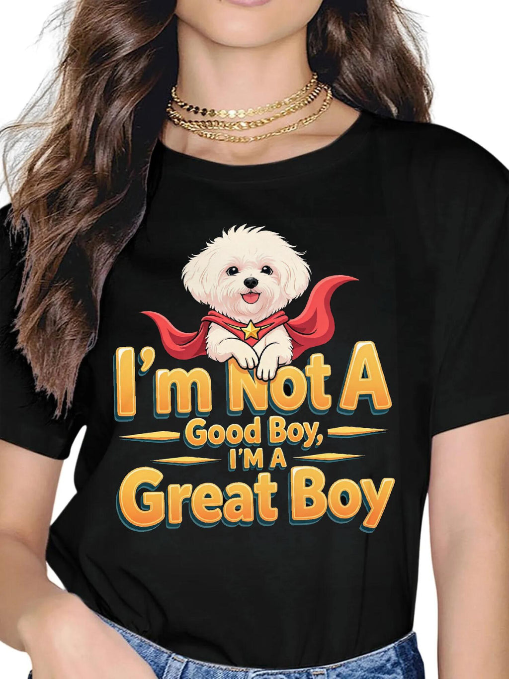 Custom Pet Tee - Cartoon Graphic