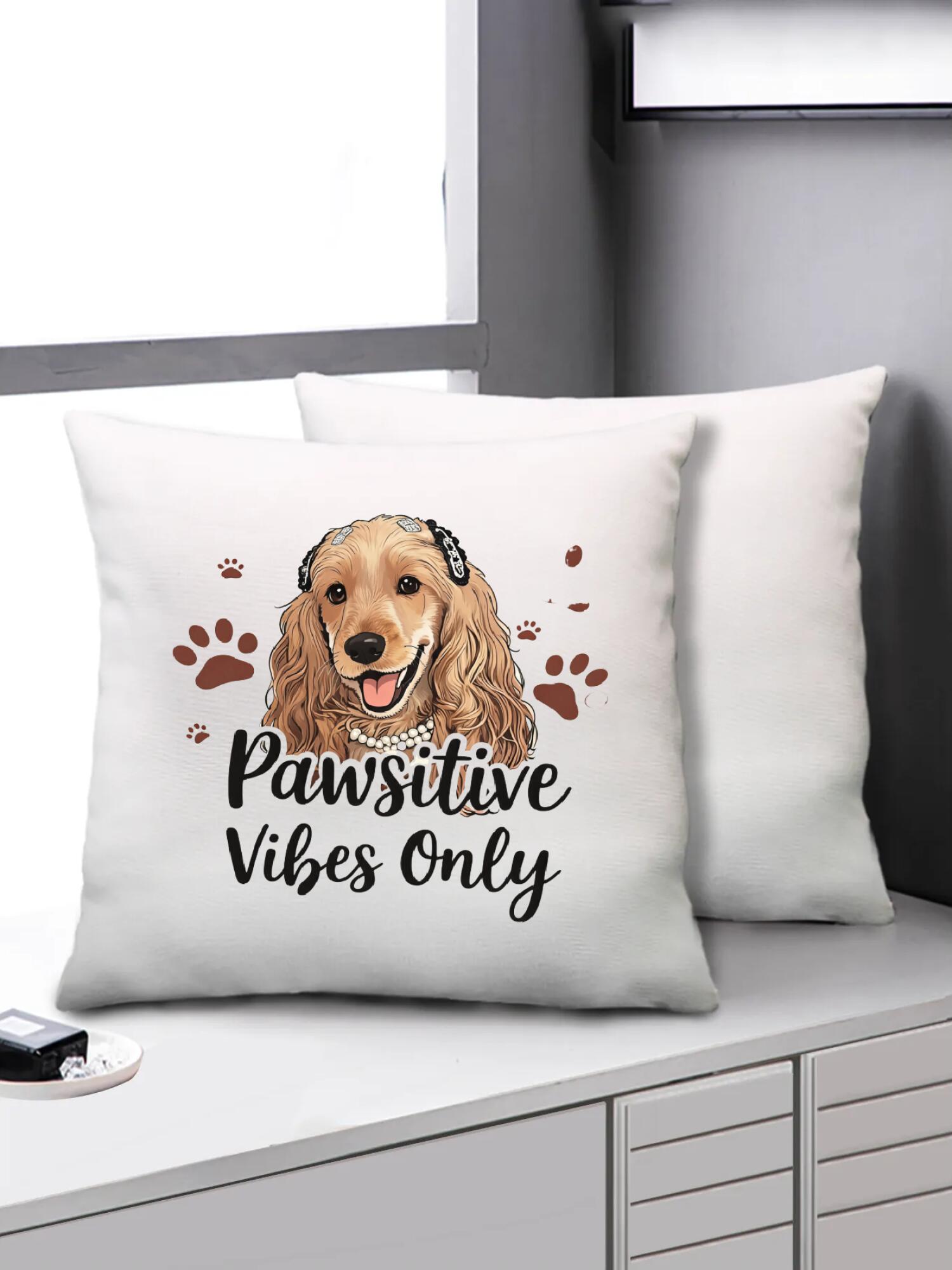 Custom Pet Pillow Cover - Whimsical Graphic